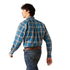 Mens Ariat Pro Geron Blue Shirt 10046525