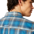 Mens Ariat Pro Geron Blue Shirt 10046525