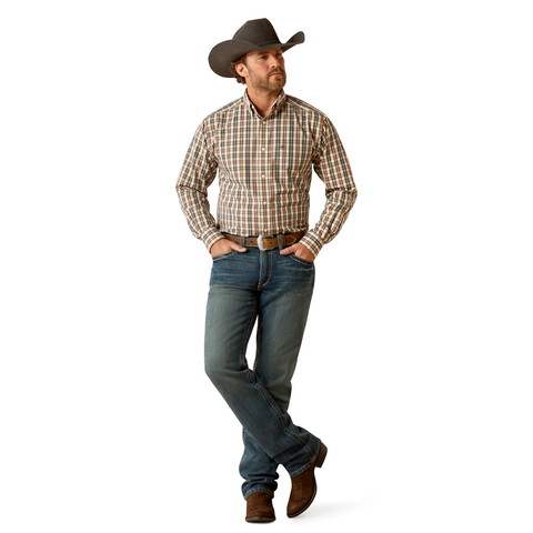 Mns Wrinkle Free Folk Classic Shirt