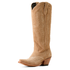 Wms Casanova Taupe Western Boot