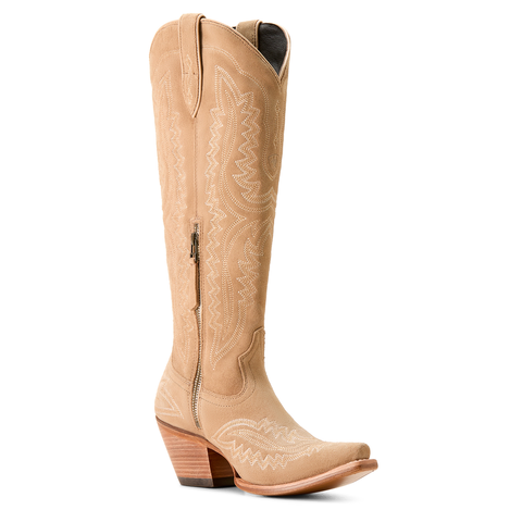 Wms Casanova Taupe Western Boot