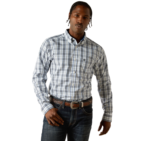 MNS WF Cody Shirt White Plaid