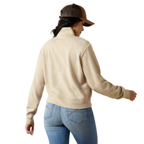 WMS High Noon 1/2 Zip Oatmeal Pullover