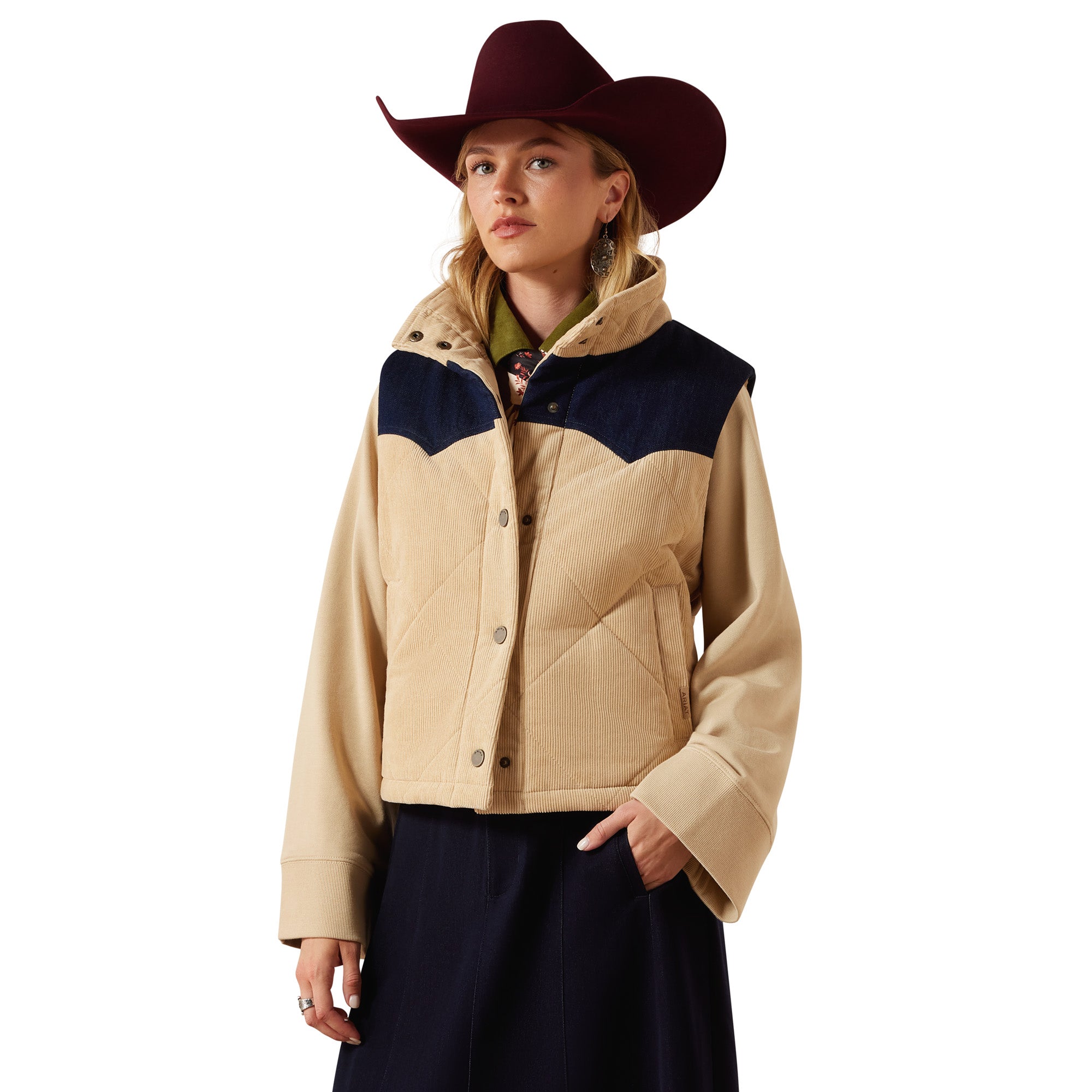 Ariat Wms Dalton Vest Irish Cream
