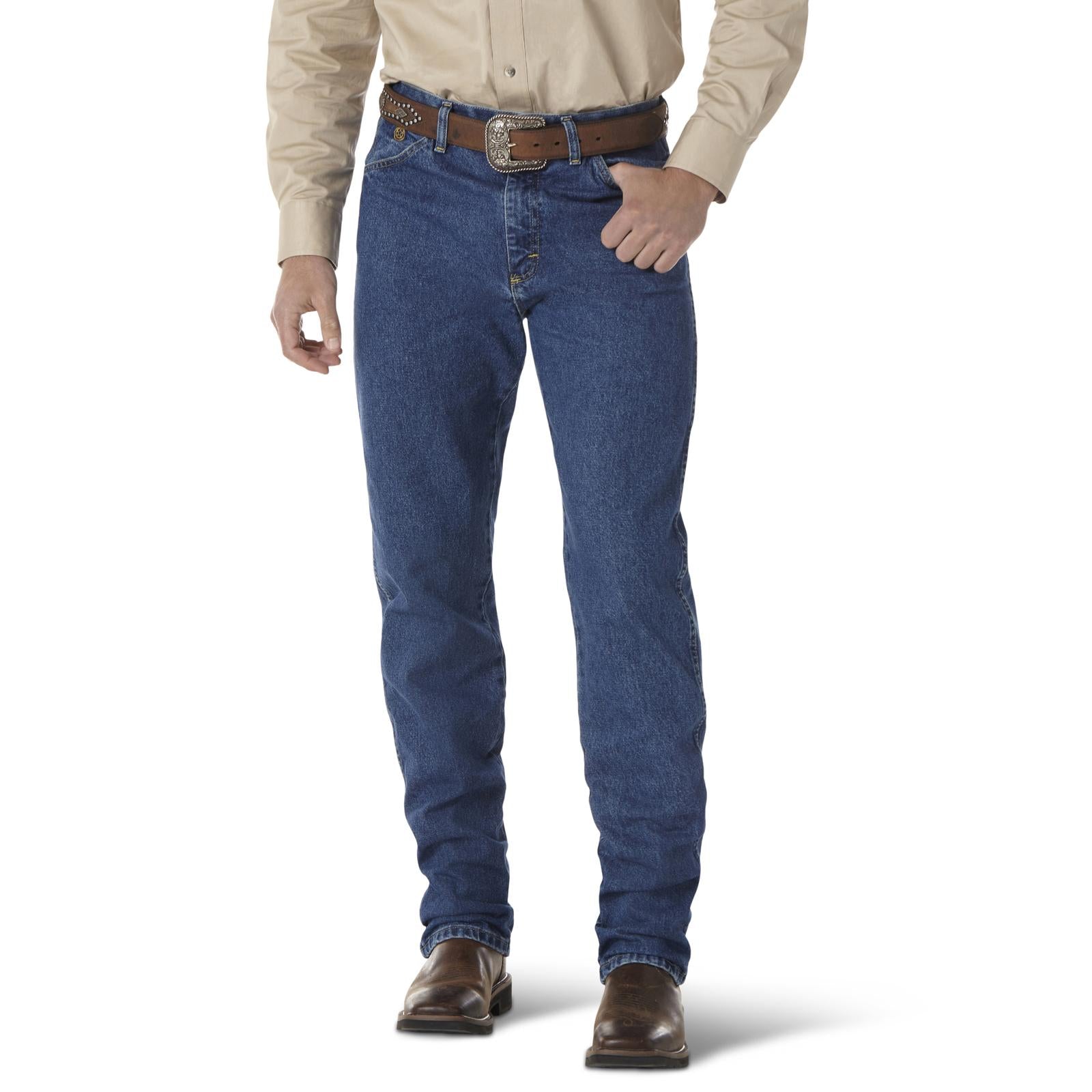 Mens original fit wrangler denim jean