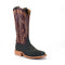Hyer Cherryvale Cognac Full-Quill Ostrich Leather Western Boots