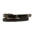 3/8 Laced Smooth Black Hat Band  0201601