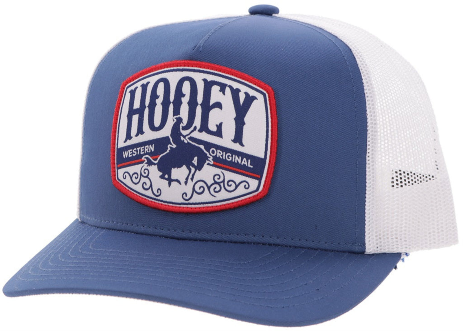Hooey Ball cap blue with hooey patch with bucking horse