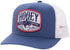 Hooey Ball cap blue with hooey patch with bucking horse