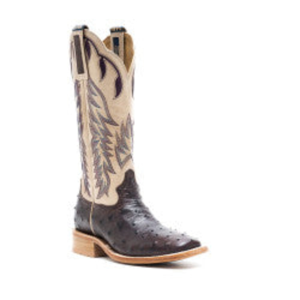 Hyer Harper Blackberry Full Quill Ostrich Boot HW41026