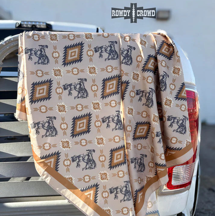 Rowdy Crowd Stockyards Wild Rag