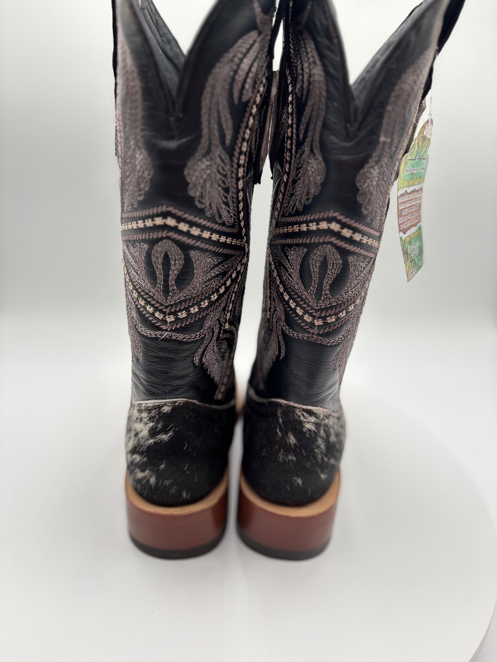 Tanner Mark W's BLK/WHT Cowhide TML207139