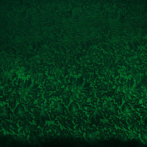 Jacquard Green Wild Rag