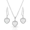 Frozen Heart Jewelry Set
