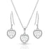 Frozen Heart Jewelry Set