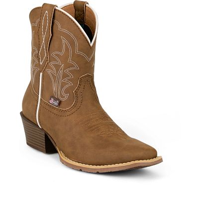 Justin Boots Dee Brown Waterproof Composite Toe Work Boot