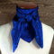 Jacquard Royal Blue Wild Rag medium weight