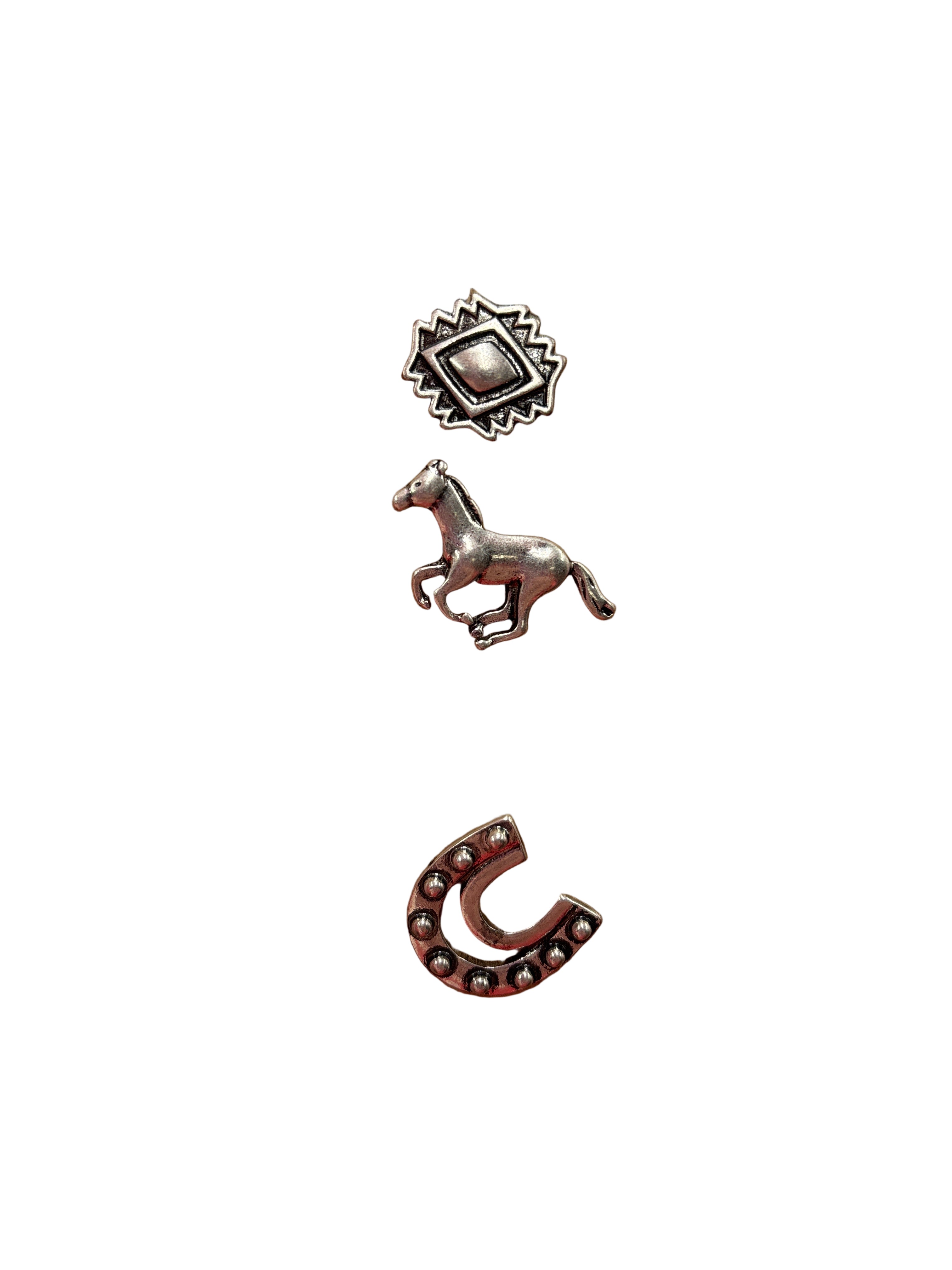 Hat Pins Horse Aztec Horeshoe 