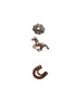 Hat Pins Horse Aztec Horeshoe 