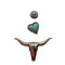 Three Pack Hat Pin 