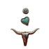 Three Pack Hat Pin 