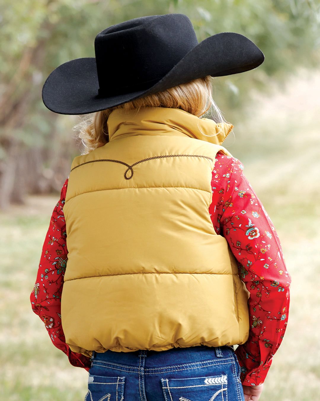 Kids Cruel Girl Puffer Vest CWV8018001
