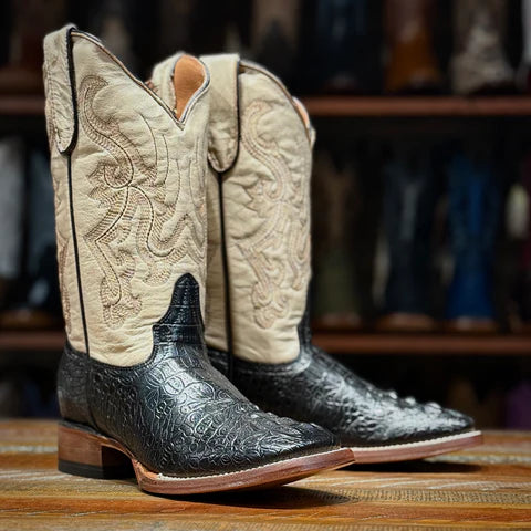 Pair of cowboy boots black 