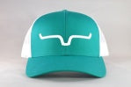 Kimes Weekly Trucker Cap Teal/White
