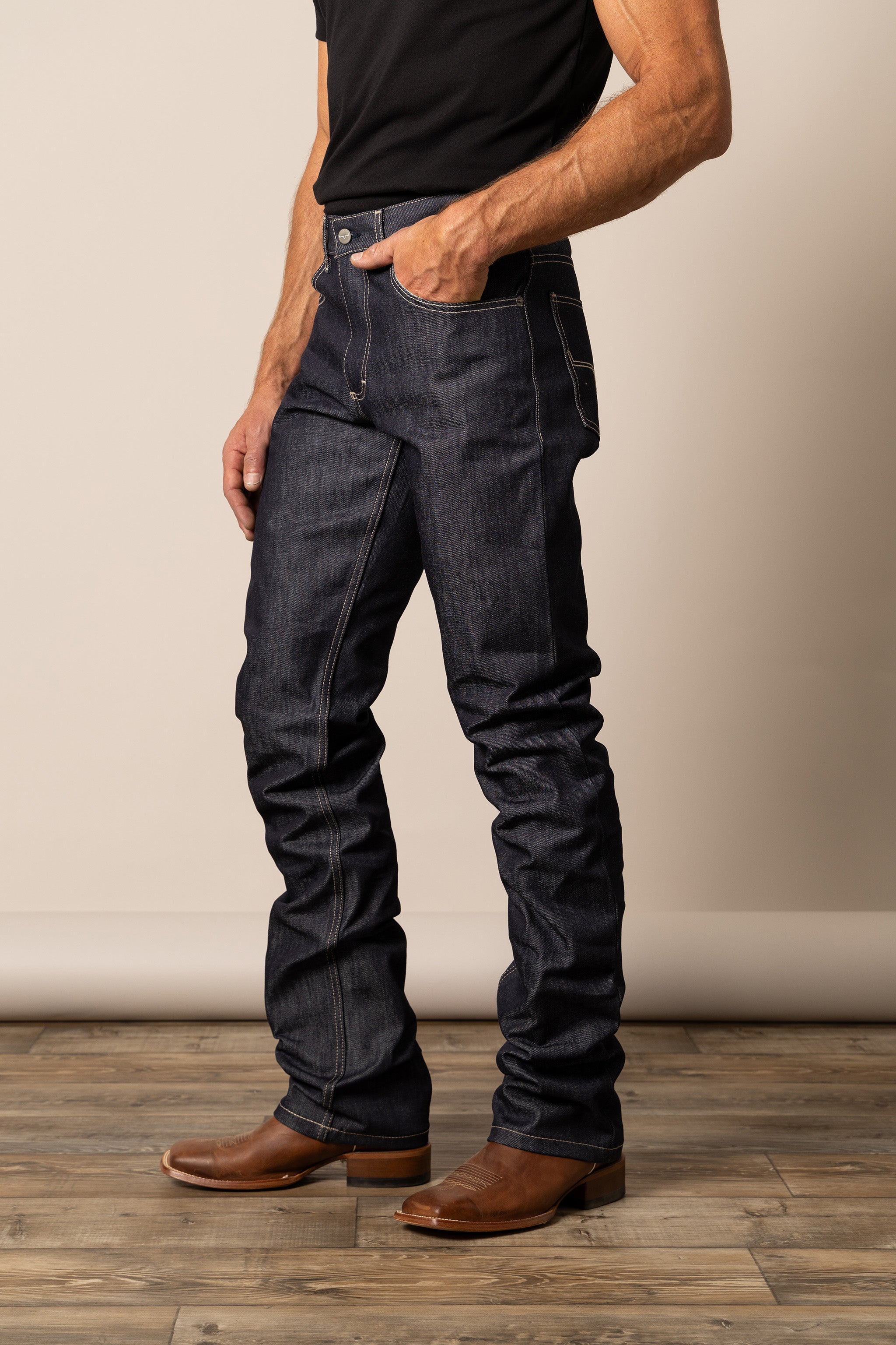 Kimes dark blue Dillon Raw jeans