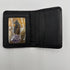 Las Flores Bi-Fold Wallet Black E80143