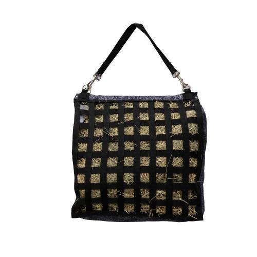 248 Black Paisley Slow Feed Hay Bag