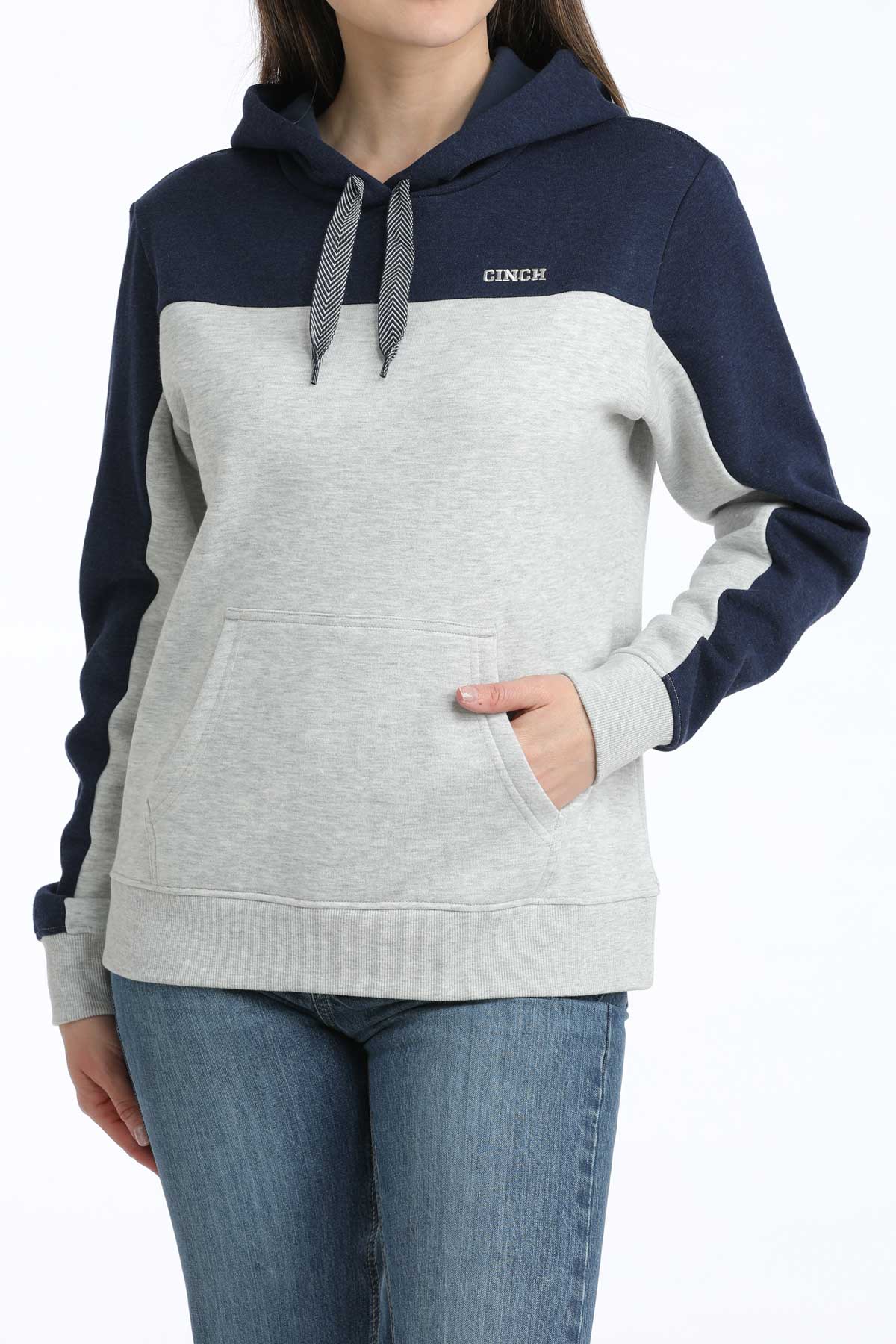 Cinch Wmns Ladies Fleece Hoodie MAK7915001