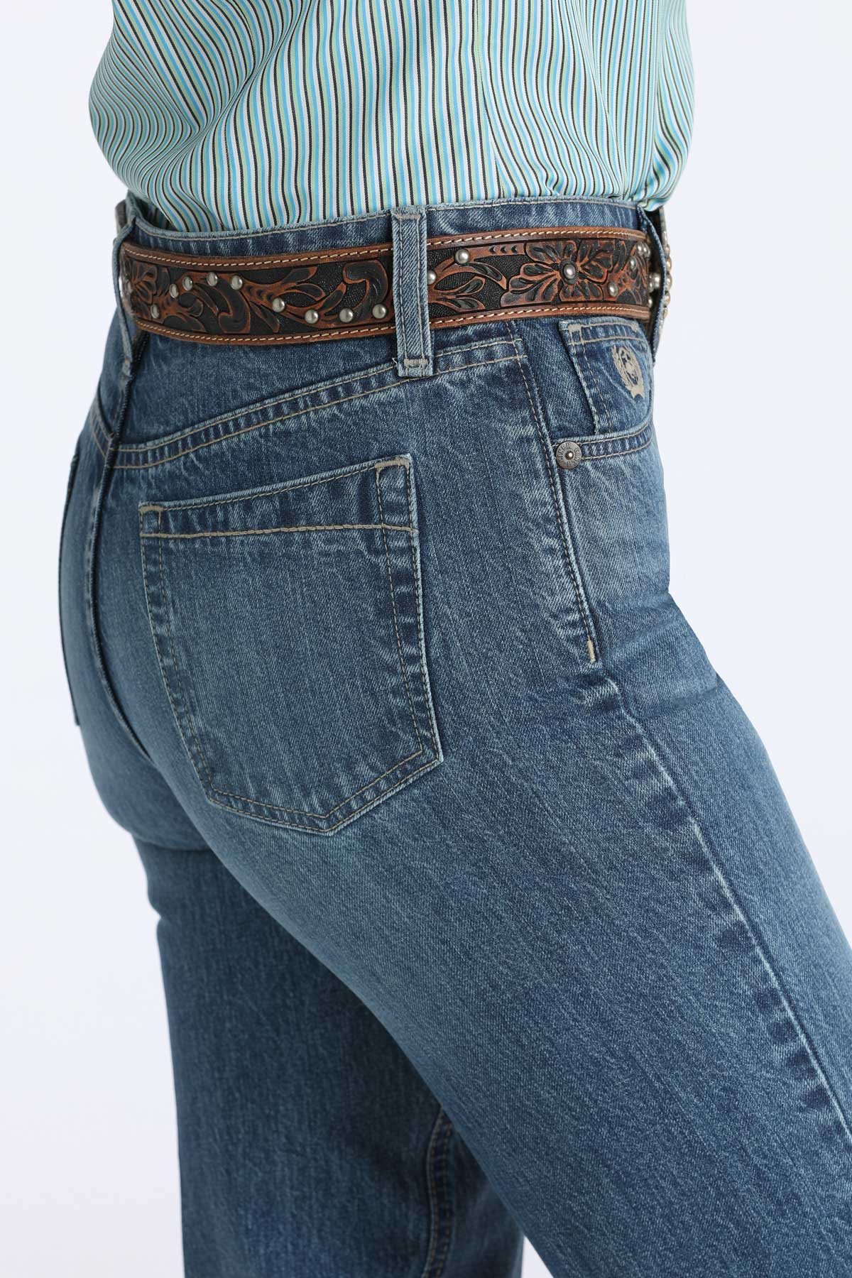 Wmn Cinch Tatum High Rise Easy Fit Trouser