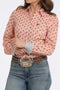 Ladies LS Printed Orange