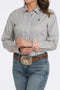Ladies LS Yarn Dyed Stripe Shirt