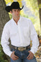 Cinch Mns White Shirt