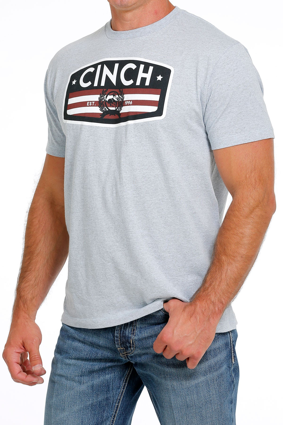Mns Cinch Light Blue T-shirt MTT1690587