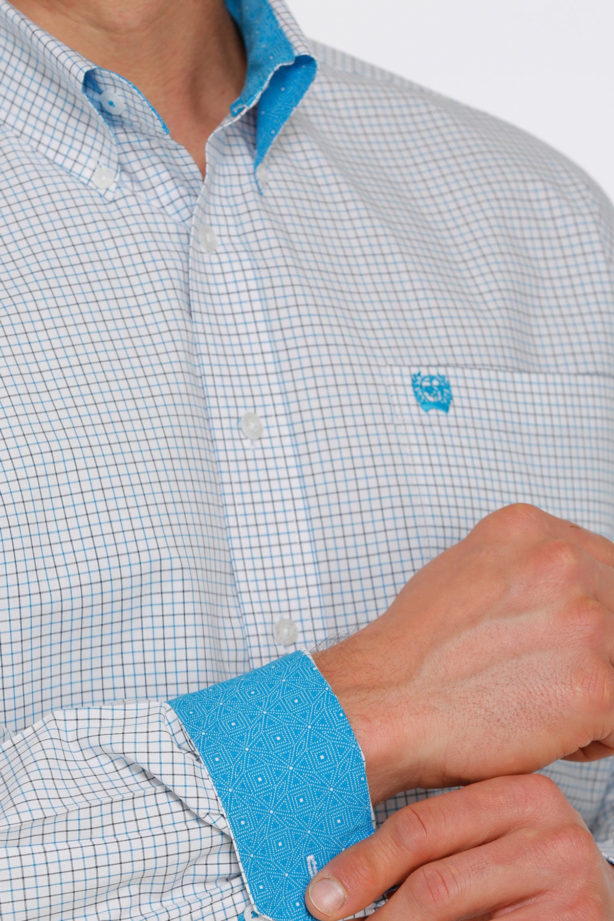 Mens Cinch LS Plaid Shirt 114386