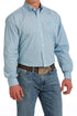 Mens Turquoise Shirt MTW1105567
