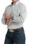 Mns Cinch LS Twill Weave Stripe Shirt