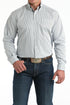 Mns Cinch LS Twill Weave Stripe Shirt
