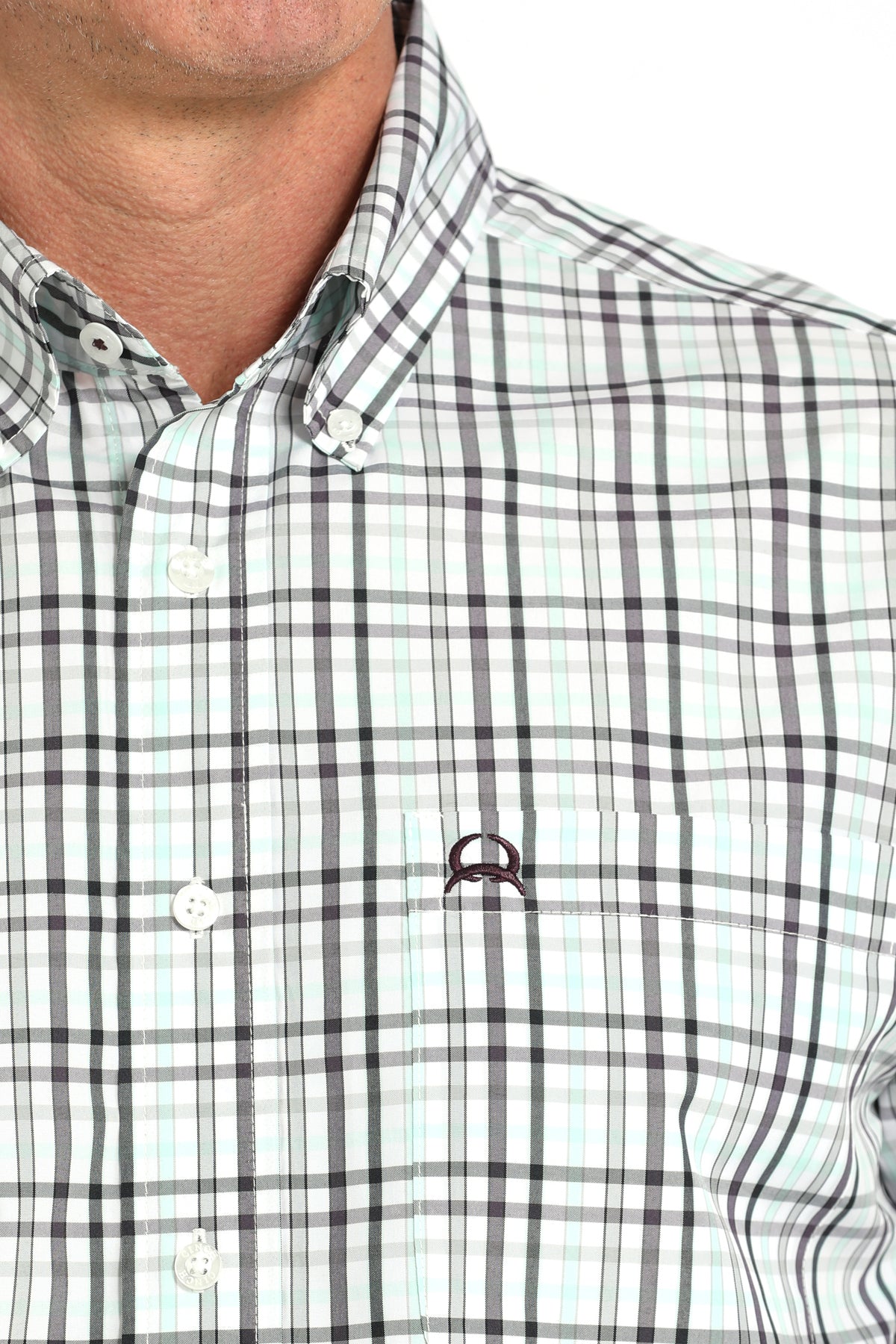 Men's Athletic Plaid SS