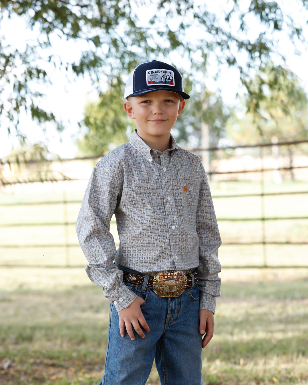 Boys LS Print Shirt MTW7060423