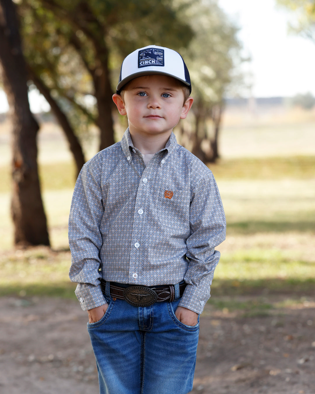 Toddler Boys Plain Weave Print MTW7061423