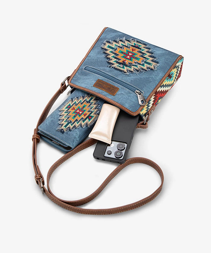 Aztec Jean Collection Crossbody
