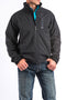 Mens Solid Bonded Jacket AO - BLK