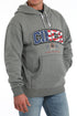 Mens Throwback Varsity Hoodie
