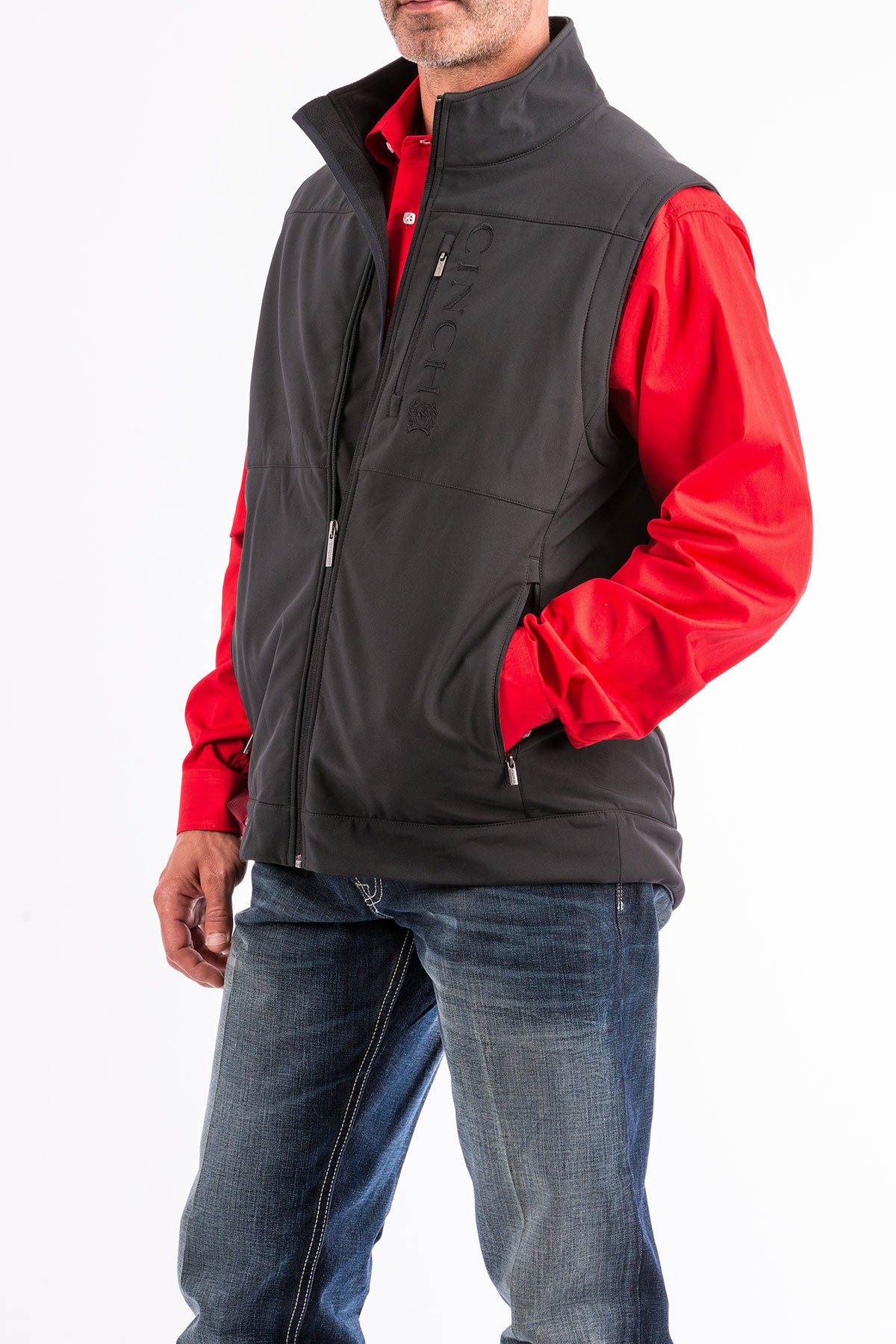 Mens CC Bonded Vest AO - BLK