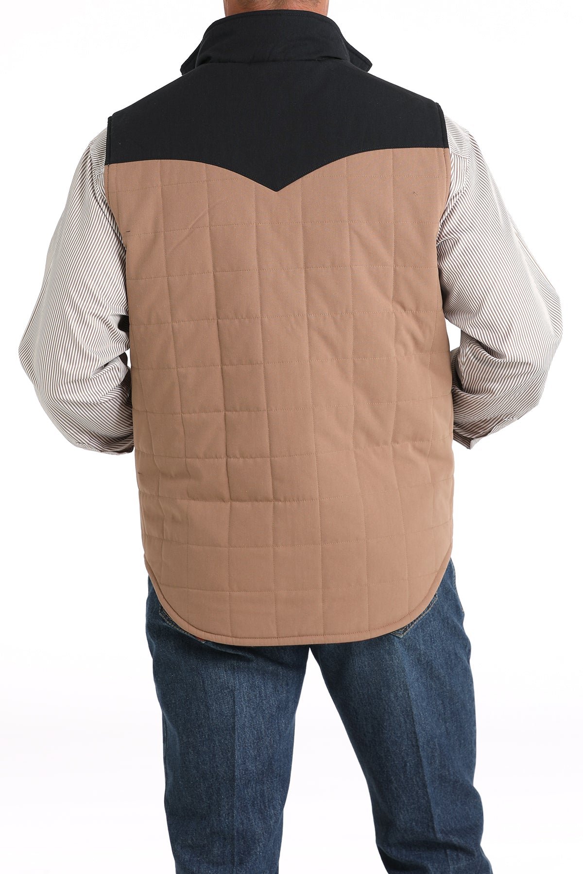 Mens Reversible Colorblocked  Vest