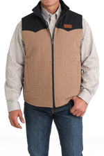 Mens Reversible Colorblocked  Vest